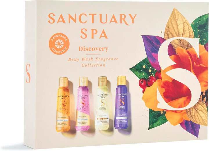 Spa Discovery Body Wash Collection – Luxury Multi-Scent Shower Gel Set for Women – Pamper & Refresh Bath Gift Set, Ideal for Self Care, Birthday & Christmas