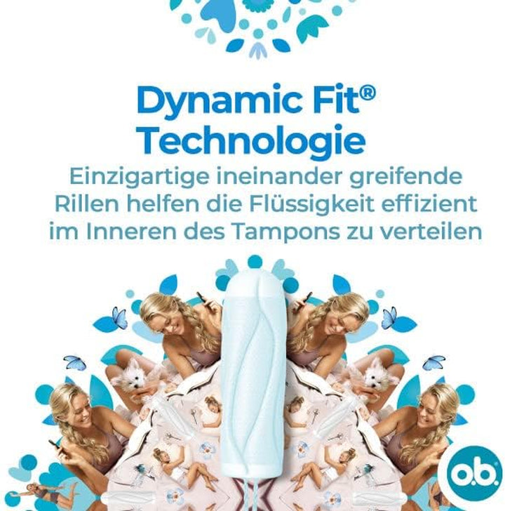 Procomfort Normal Tampon for Medium to Stronger Days, Ultimate Comfort* and Reliable Protection, Pack of 64