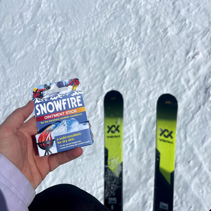 Snowfire Ointment Stick, Natural, Vegan, Cruelty Free, for Dry Skin, Emolient Ointment Stick, 18 G