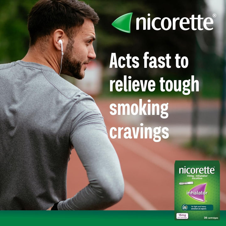 15Mg Nicotine Inhalator. 20 Catridges, Quit Smoking Aid or Vaping Cessation Aid. Flexible and Convenient Stop Smoking or Stop Vaping Aid