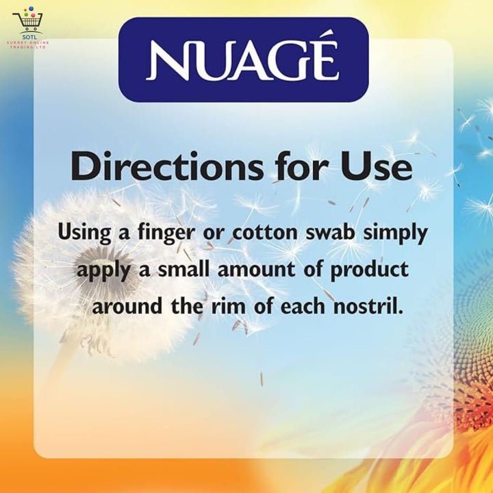 ® 2X Nuage Hayfever & Allergen Barrier Balm Traps Pollen Adults Children Vegan Vegetarian Friendly Aloe Vera Extract