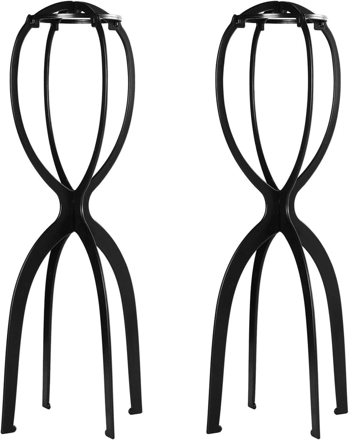 Short Wig Stand, Wig Head for Short Hair, Display Stands, 2 Pack
