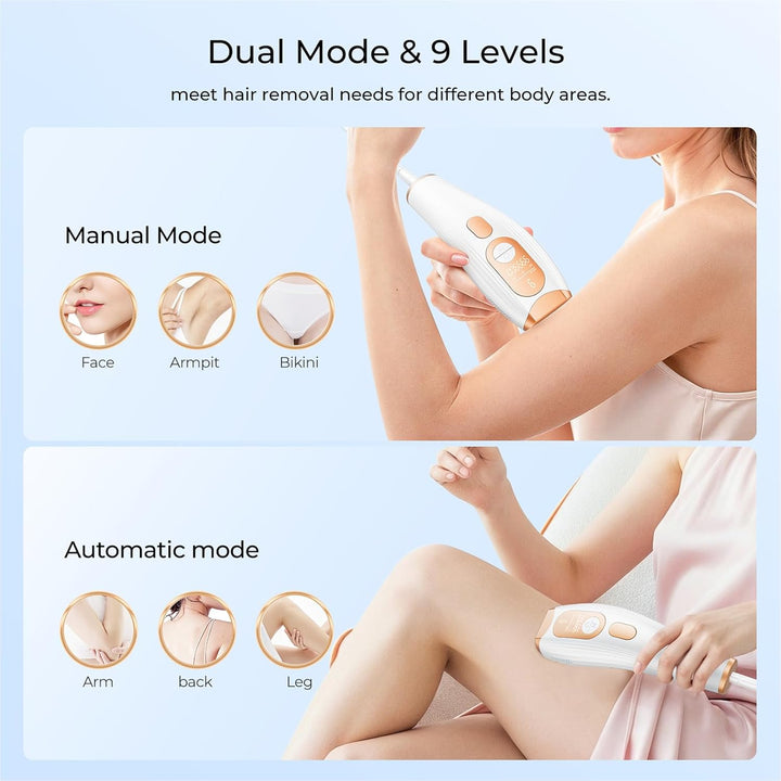 - IPL Laser Hair Removal for Women Men, Permanent Hair Removal Device with Red Light Wave 3.0 IPL, Home Use Laser Hair Removal Device for Legs, Underarms,