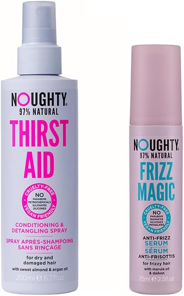 97% Natural Thirst Aid Conditioning and Detangling Spray Sulphate Free Vegan Haircare, Leave in De-Tangler Treatment for Dry & Damaged Hair 200Ml