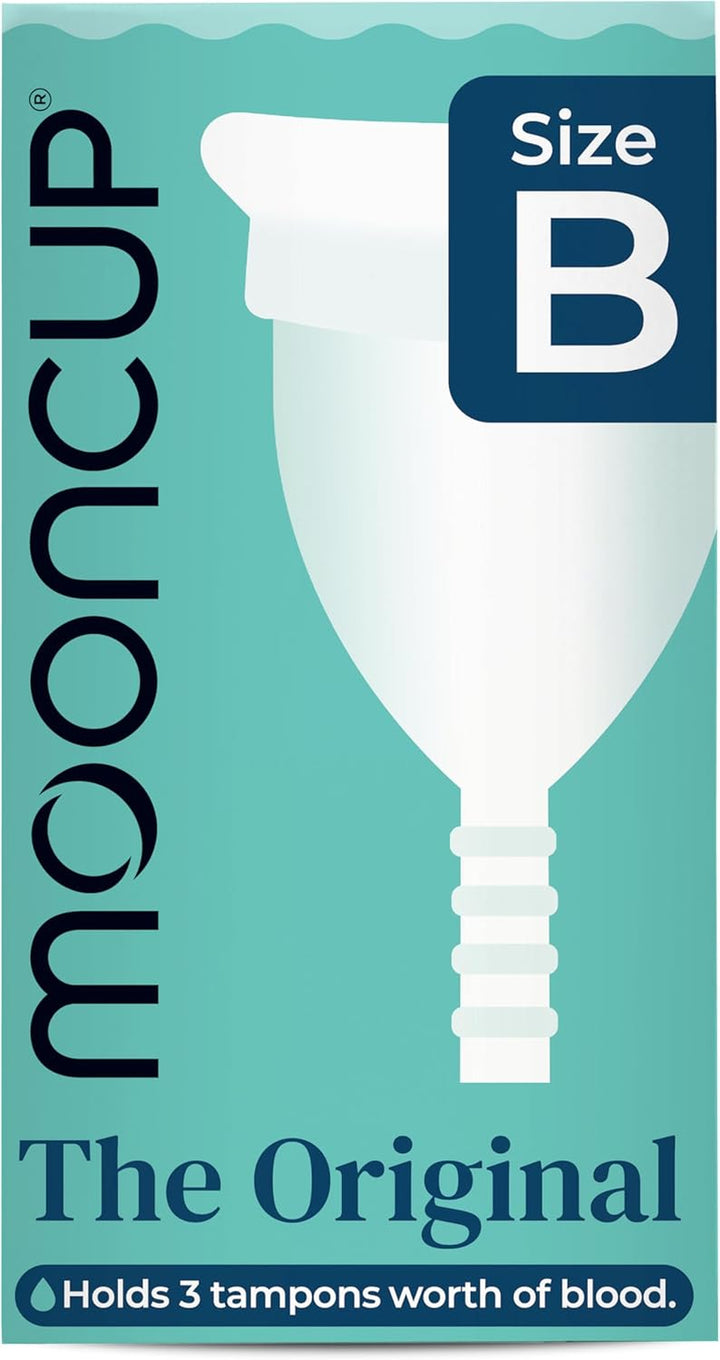 ® the Original Silicone Menstrual Cup, Reusable, Ultra Soft & Easy Insert, Great for Heavy Flows, Size A, Age 30+ or Post Vaginal Birth (Pack of 1)