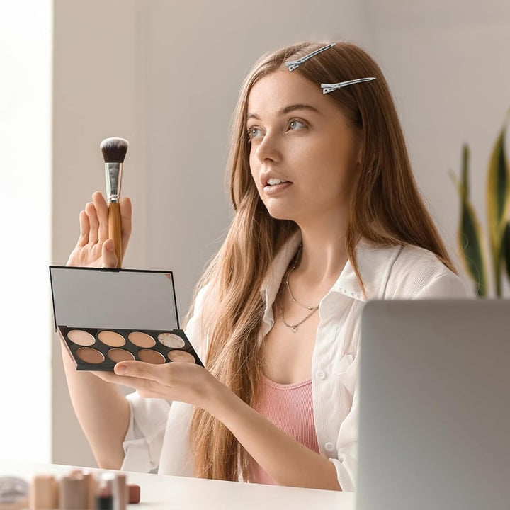 36 X Hair Clips for Styling, 3.5" Duck Bill Clips, Pin Curl Metal Sectioning Rollers, Long Roller Styling Alligator Hairdressing