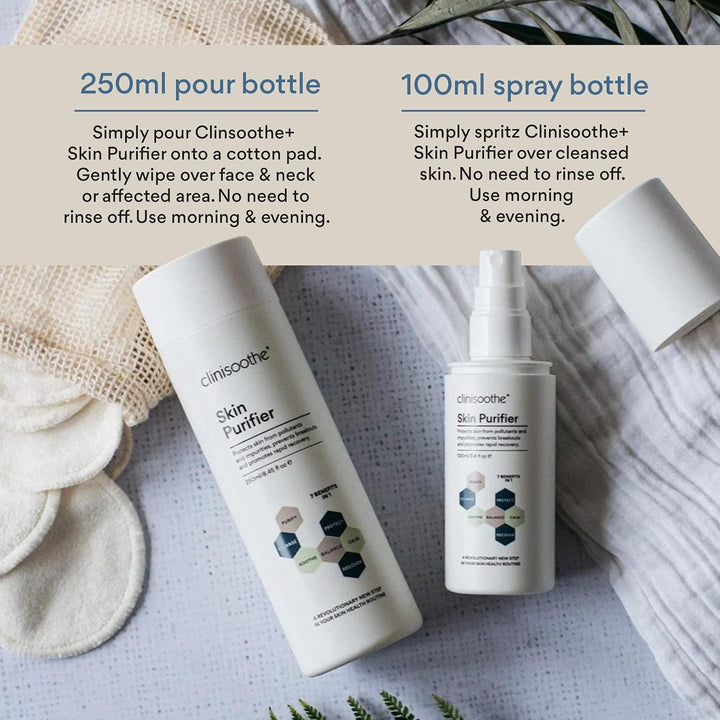 + Skin Purifier 250Ml Pour Top - with Hypochlorous Technology to Protect the Skin from Pollutants and Impurities, Prevent Breakouts and Promote Rapid Recovery