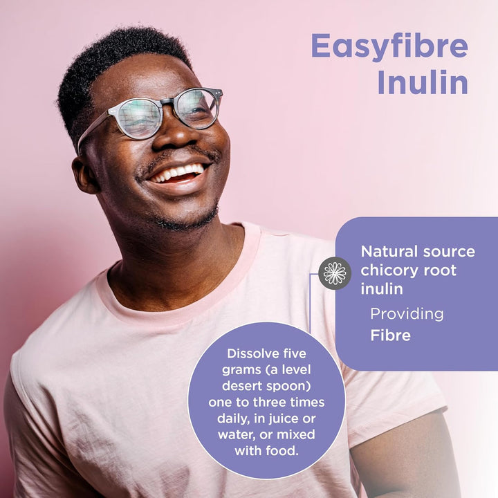 Easyfibre Inulin (450G) | a Natural Way to Keep Your Digestive System Functioning Healthily | Increase Fibre Intake | Made from 100% Chicory Root | Vegan