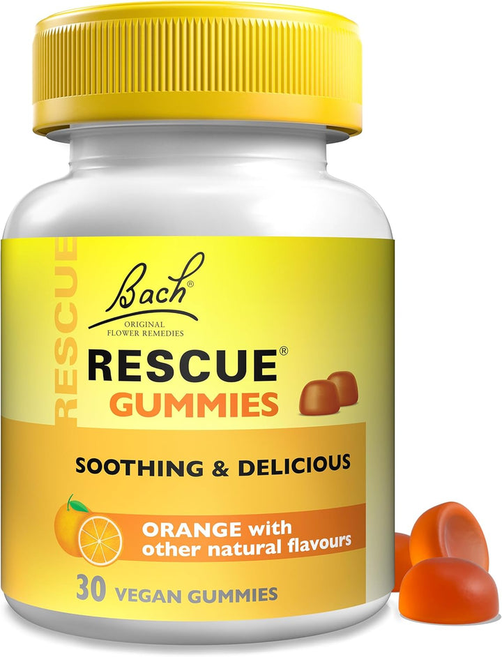 Night Gummies | Natural Bedtime Support | Bach Original Flower Essences | 60 Vegan Raspberry Flavoured Gummies | Help Prepare for Restful Sleep