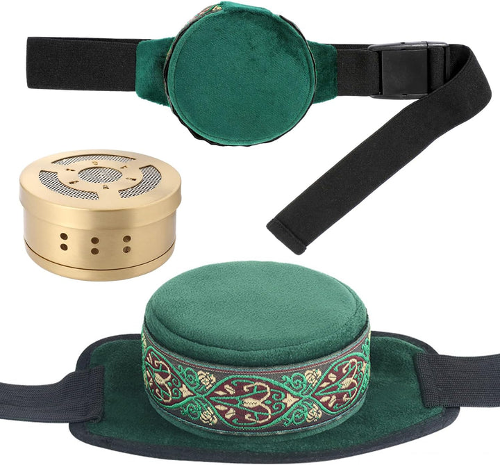 Portable Moxibustion Box, Temperature Control Moxibustion Burner Holder Box for Moxibustion Therapy Acupoint Massage