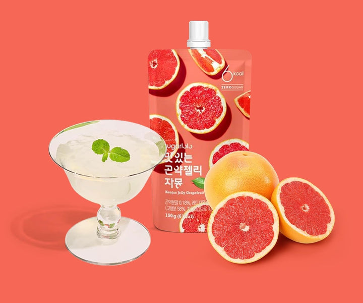 Sugarlolo Jelly Drink 150 G X 10 Pieces | Low Calorie Fruit Jelly and Sugar Free | Ideal for Diabetics and Health Consciousness | Pomelo Flavour |