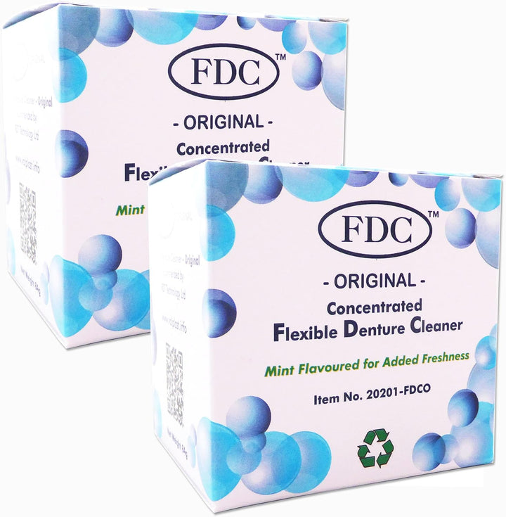 Flexible Denture Cleaner  ~ 3 Months Supply ~ Valplast & Other Dental Appliances (1 Box (3 Months Supply)) by