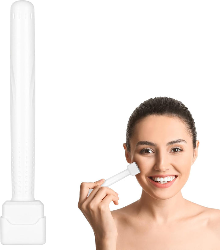 Derma Roller, 1Mm Microneedle Derma Roller for Men and Women, Professional Microneedling Derma Needling, Micro Needle Roller Facial Wrinkles Hair Loss Stretch Marks Hair Regrowth