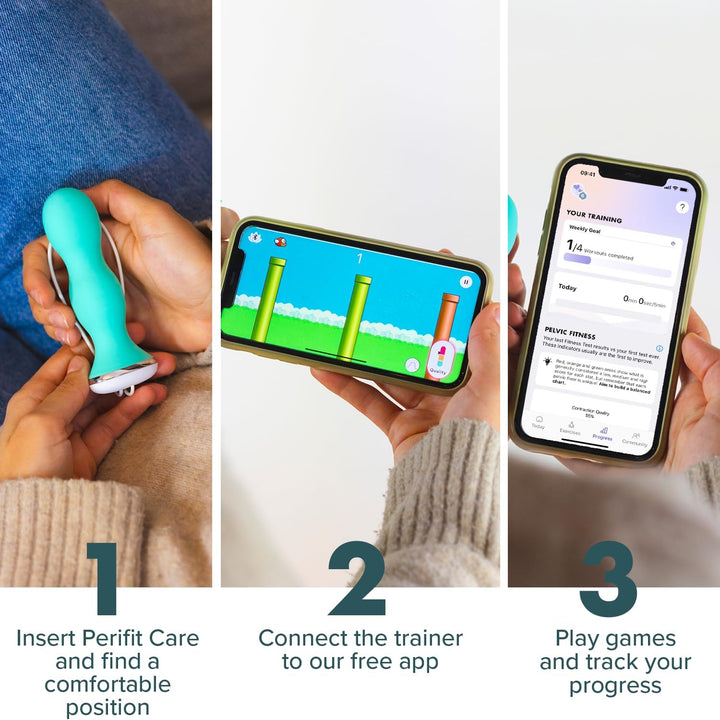 - Pelvic Floor Trainer with App | Kegel Exerciser | Strengthen Your Pelvic Floor, Get Better Bladder Control Faster Postnatal Recovery (Green)