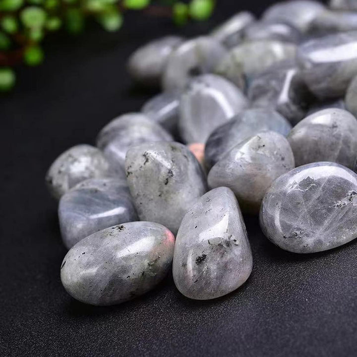 Moonstone Healing Crystal Stones, 1.25-2.0" Large Reiki Healing Gemstones Natural Tumbled Polished Stones for Energy Witchcraft Therapy Meditation