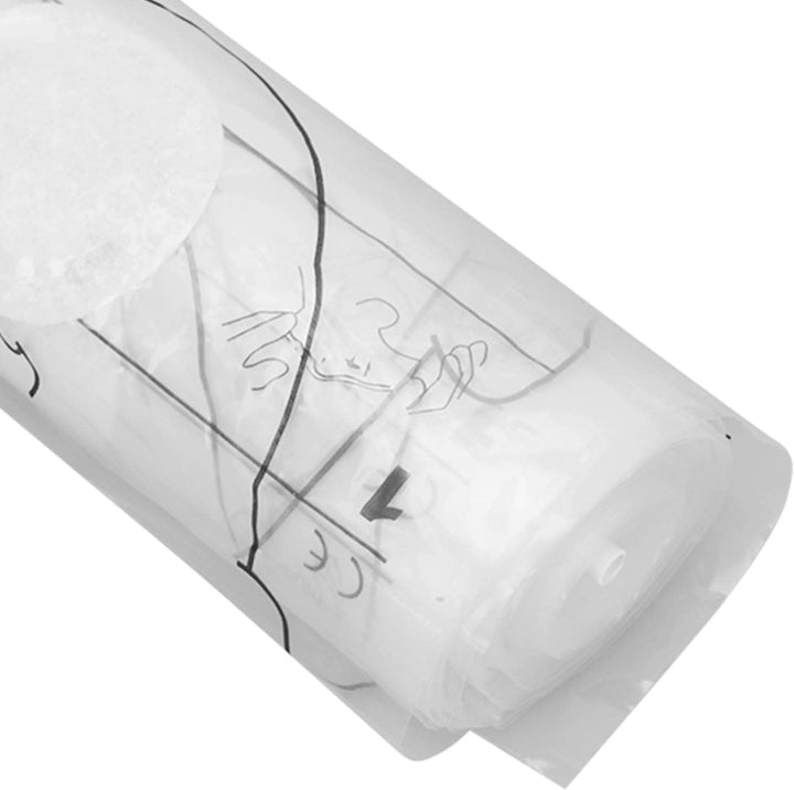 1 Roll First Responder CPR Barrier First Aid CPR Face Shield Cardiopulmonary Resuscitation Disposable Face Shield Emergency CPR Trainer