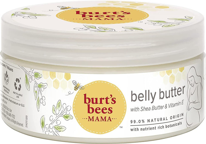 Stretch Mark Cream & Pregrancy Belly Butter, with Nourishing Shea Butter & Vitamin E, 185G