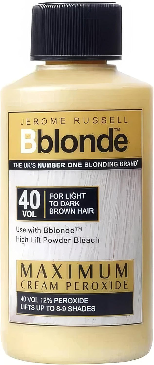 Jerome Russell  40 Vol Bleach Activator Powder for Lightening Hair, Professional Strength Hair Bleach, Quick & Effective  Hair Lightener, Ideal for Home or Salon Use – 40 Vol