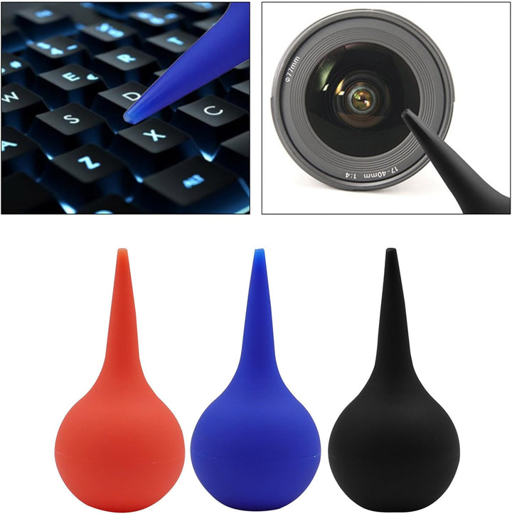 1PC Ear Hand Bulb Ear Washing Squeeze Bulb Silicone Suction Ear Bulb for Baby Kids Adults