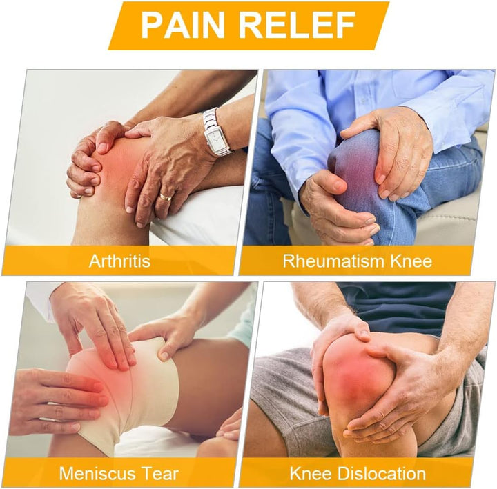 Knee Support Brace for Men and Women, Adjustable Compression Knee Patellar Tendon Support Brace for Arthritis, Joint Pain, Ligament Injury, Meniscus Tear, ACL, MCL, Tendonitis, Running, Sports