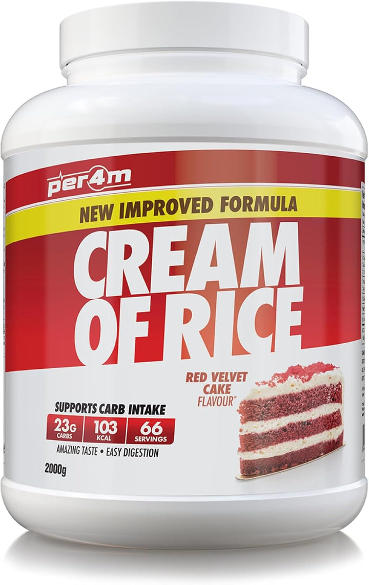 Protein Cream of Rice | Easy-To-Digest Complex Carbohydrate | Gluten-Free, Plant-Based Smooth Rice Porridge | Ideal Pre Post-Workout (2Kg, Chocolate Brownie Batter)