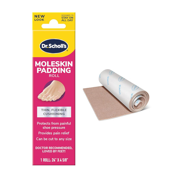Moleskin plus 24" X 4 5/8" Padding Roll, 1 Count