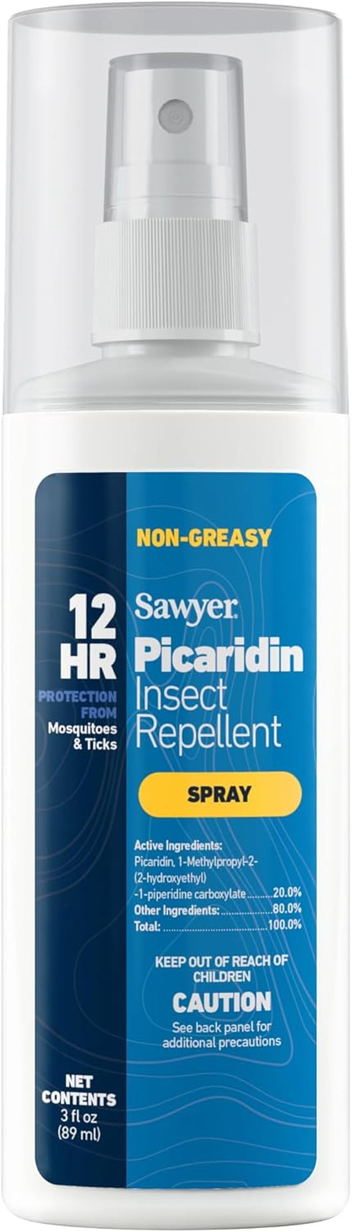 Insect Repellent with 20% Picaridin, Pump Spray