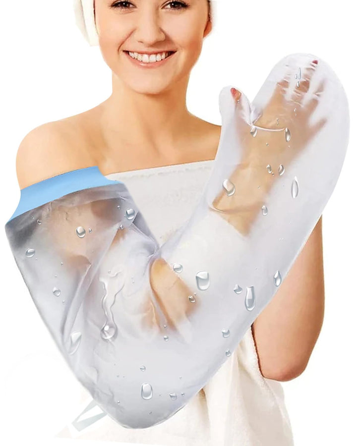 Plaster Cast Waterproof Cover Arm, Waterproof Cast Cover, Protective Shield for Shower Arm, Soft Comfortable Cast Cover for Swimming, Reusable Cast Protectors