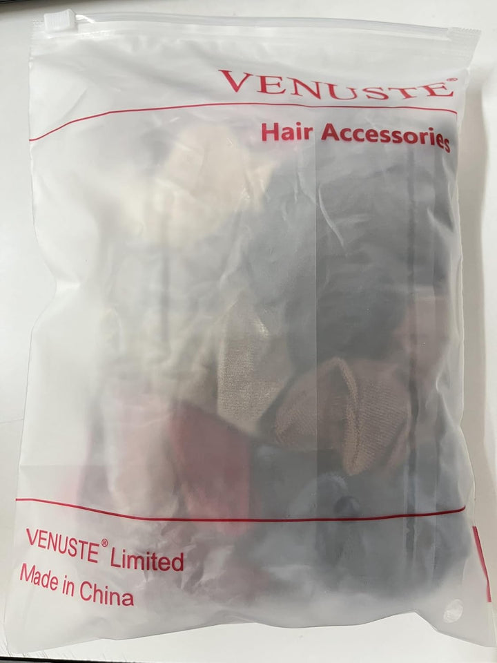 Scrunchies for Women, Premium Velvet Scrunchy for Hair, Solid Color Elastic Thick Bands, Soft Ropes Ponytail Holder Hair Accessories, 12 Pack