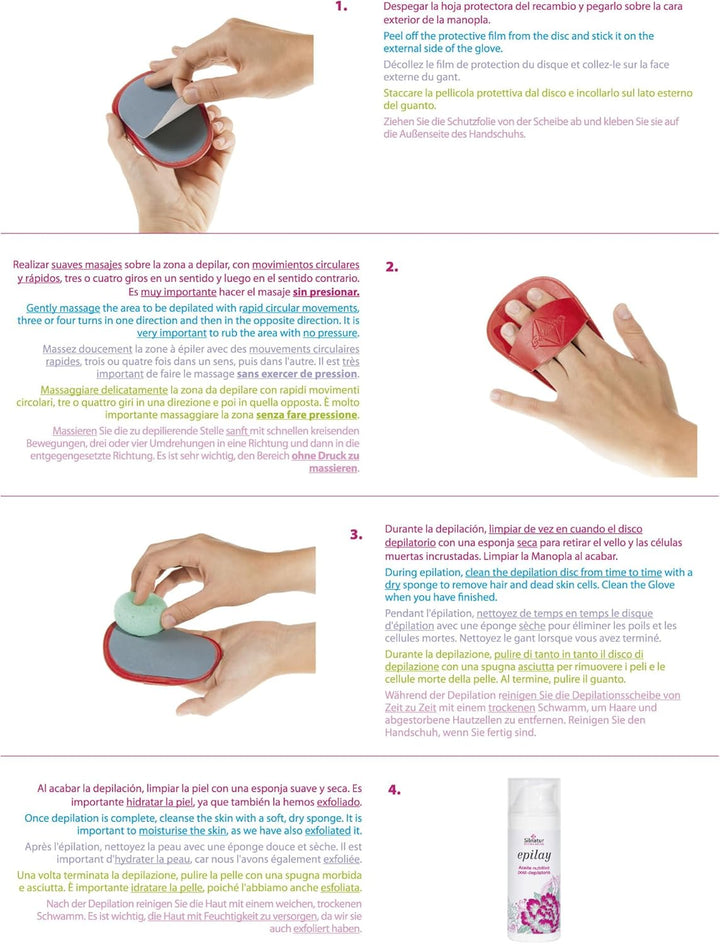 15 Silnatur Hair Removal Discs | Silnatur, Different Hair Removal: Healthy, Simple and Painless