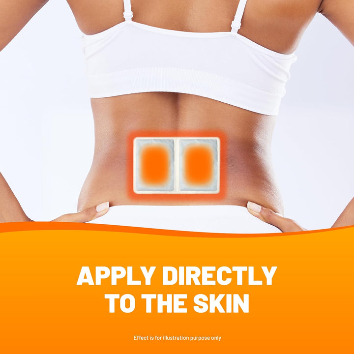 Back Pain MAX Size Direct-To-Skin 2 Patches
