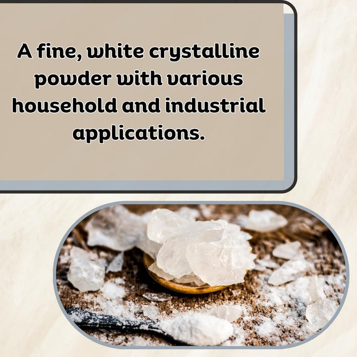 Alum Powder 1Kg by  Pure Bulk Ingredients | Pure Potassium Aluminium Powder | Phitkari | Purifies Water | Natural Deodorant