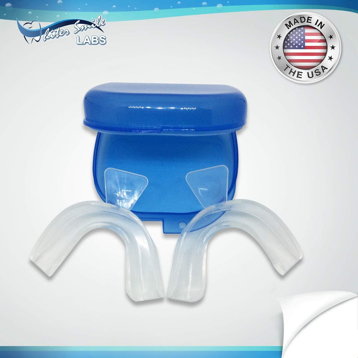 Teeth Whitening Trays - BPA Free, Thin Moldable Mouth Tray Fits Perfectly to Each Tooth - 4 Trays