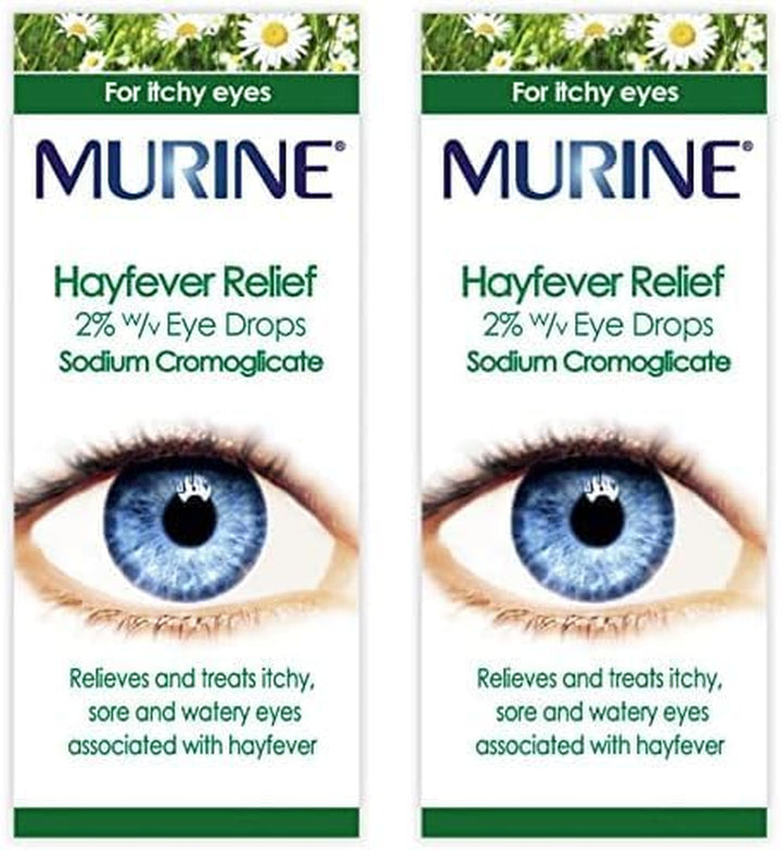 Hayfever Eye Drops, Hayfever Treatment for Itchy and Painful Eyes, Anti-Inflammatory Eye Drops 10Ml