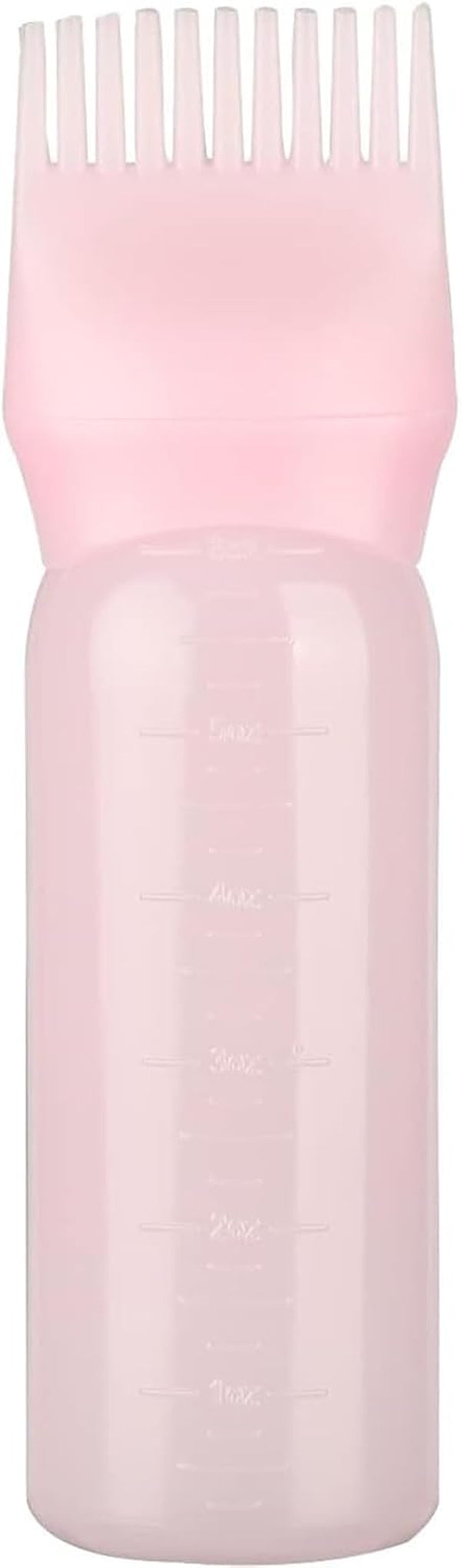 1 Pieces Hair Oil Applicator Bottle, Root Comb Applicator Bottle, Squeeze Hair Color Oiling Bottles for Hair Coloring