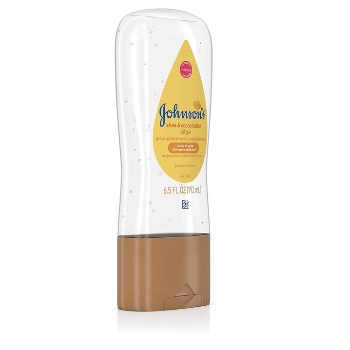 Johnson & Johnson Baby Oil Gel, 6.5 Ounce