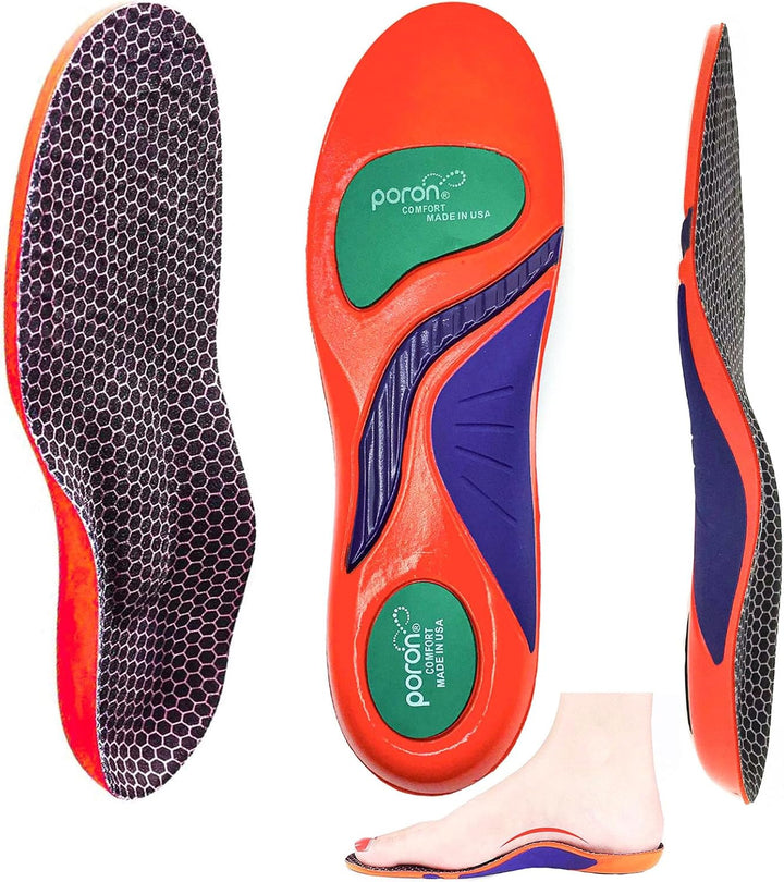 Dynazoom™ Arch Support Insoles Plantar Fasciitis Insoles Orthotic Gel Insoles Women Men Heel Pain Metatarsalgia Shoe Insert Shock Protect Overpronation Flat Feet Insole Orthopedic Inner Sole