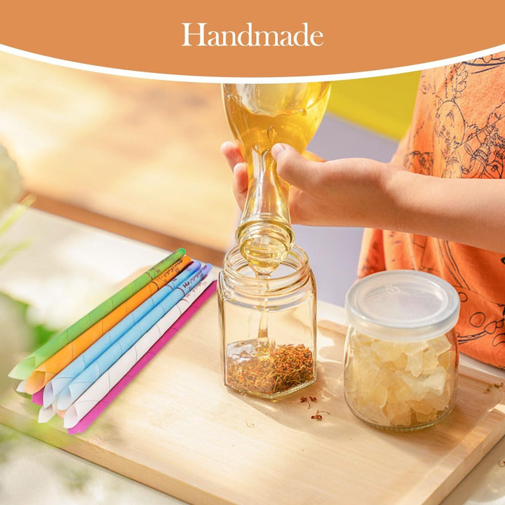 Ear Candles,  Hopi Ear Candles All Natural Beeswax Canding Cones Ear Wax Remover Candles 100% Non-Toxic Cylinders Fragrance Hollow Cone Candles With(8 Colours)+8 Protective Disks
