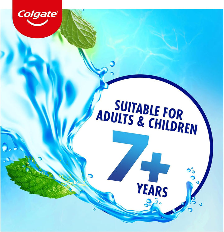 Plax Cool Mint Alcohol Free* Mouthwash 1L - Mouthwash Alcohol Free* - Instant Long-Lasting Freshness - No Burn Experience - 24/7 Plaque Protection When Used Twice Daily