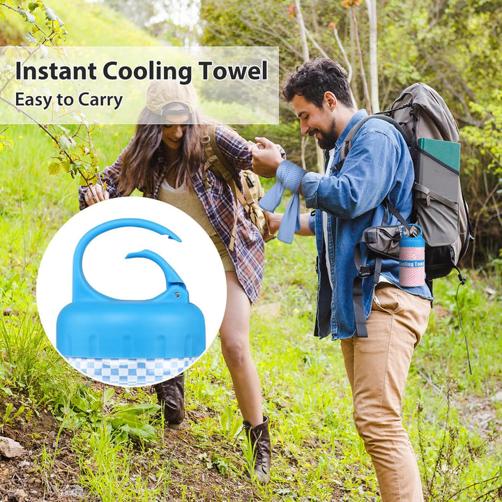 Cooling Towel, Cooling Towels for Neck(100X30 Cm) Ice Towel Cooling Towel, Soft Breathable Sweat Towel for Men & Women,Stay Cool for Yoga, Sport, Gym, Workout, Camping & More Activities | Pink