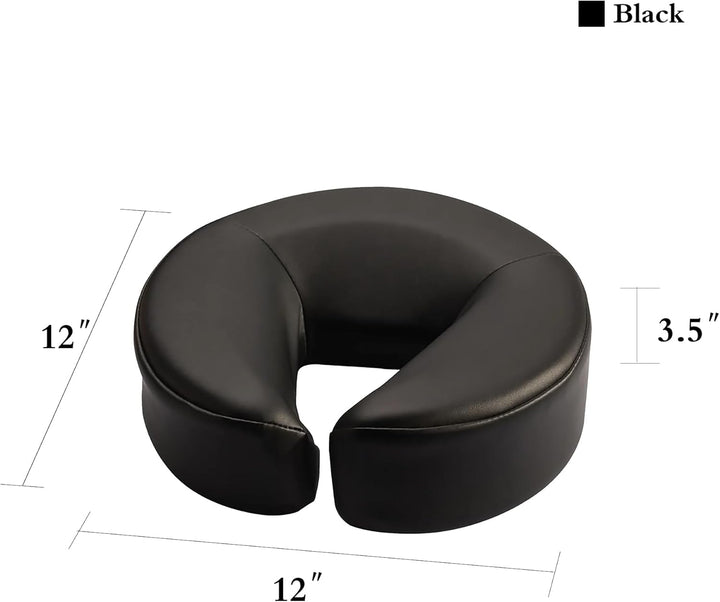 Master Massage Universal Face Pillow Cushion for Cradle Headrest Face Rest for Massage Table, Navy Blue