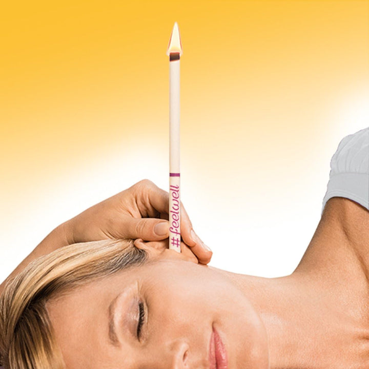 12 Pieces (6 Pairs)  Feelwell Earcandles with Safety Filter
