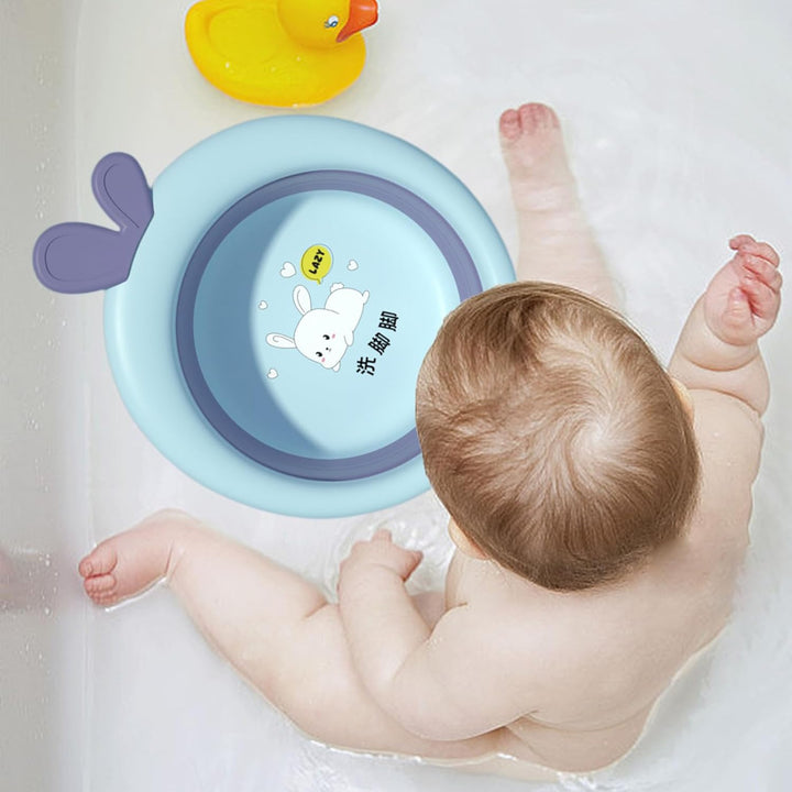Washing Bowls for Children, Baby Sink, Sink Accessories for Newborns, Foldable Sink, Multi-Purpose Washing Bowl for Newborns