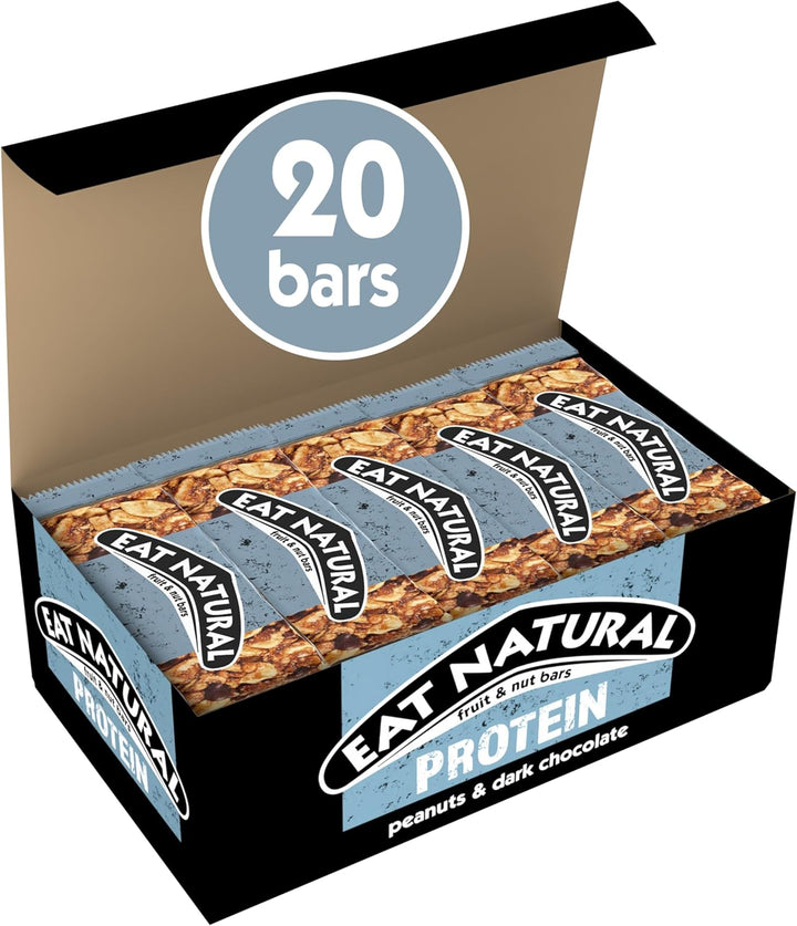 Fruit & Nut Bars Protein Peanuts & Dark Chocolate 20 X 40G