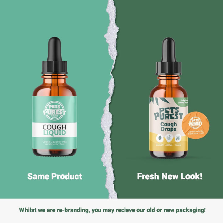 Cough Medicine for Dogs, Cats & Pets 30Ml - 100% Natural Dry Cough Liquid Drops Remedy for Kennel Cough, Respiratory Tract Symptoms, Dry Nose, Sneezing & Barky Hacking