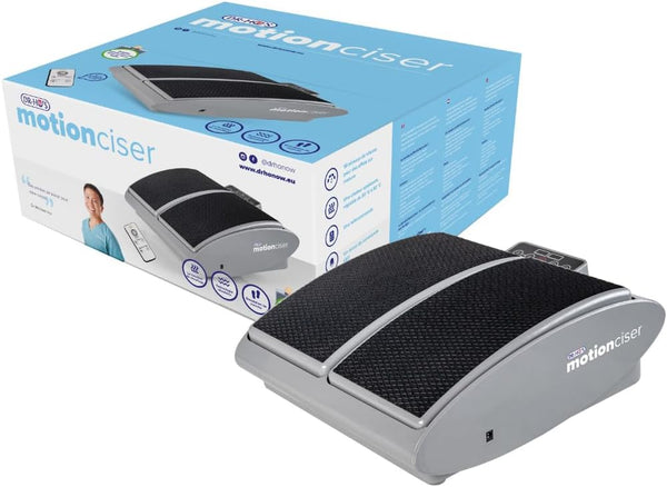 DR-HO’S Motionciser Foot & Leg Massager - Circulation Support for Aching Legs & Feet - Passive Motion Exercise Machine - Adjustable Walking Simulation & Vibrational Massage with Heat