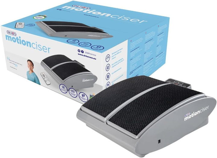 DR-HO’S Motionciser Foot & Leg Massager - Circulation Support for Aching Legs & Feet - Passive Motion Exercise Machine - Adjustable Walking Simulation & Vibrational Massage with Heat