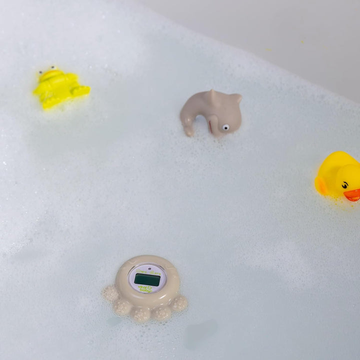 PROTECT Healthcare Kit for Baby - 3Pcs Room and Bath Thermometer, Nasal Aspirator, Body Digital Thermometer – Essential Newborn Baby Health and Safety