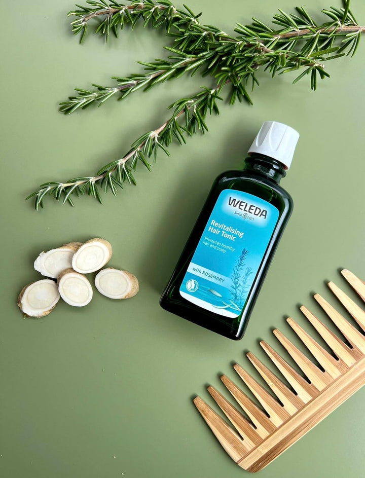 Rosemary Oil Revitalising Hair Tonic, Hair Growth, Thinning Hair, Hair Loss, Healthy Scalp, Women & Men, Natural & Organic, Vegan, Zero Plastic 100Ml