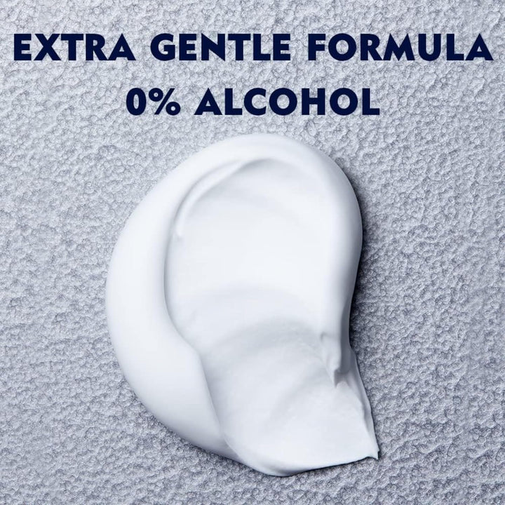 2 X 200Ml Shaving Foam Mousse for Men Sensitive Skin Face Body Soft Clean with Soft Aftershave  Towel